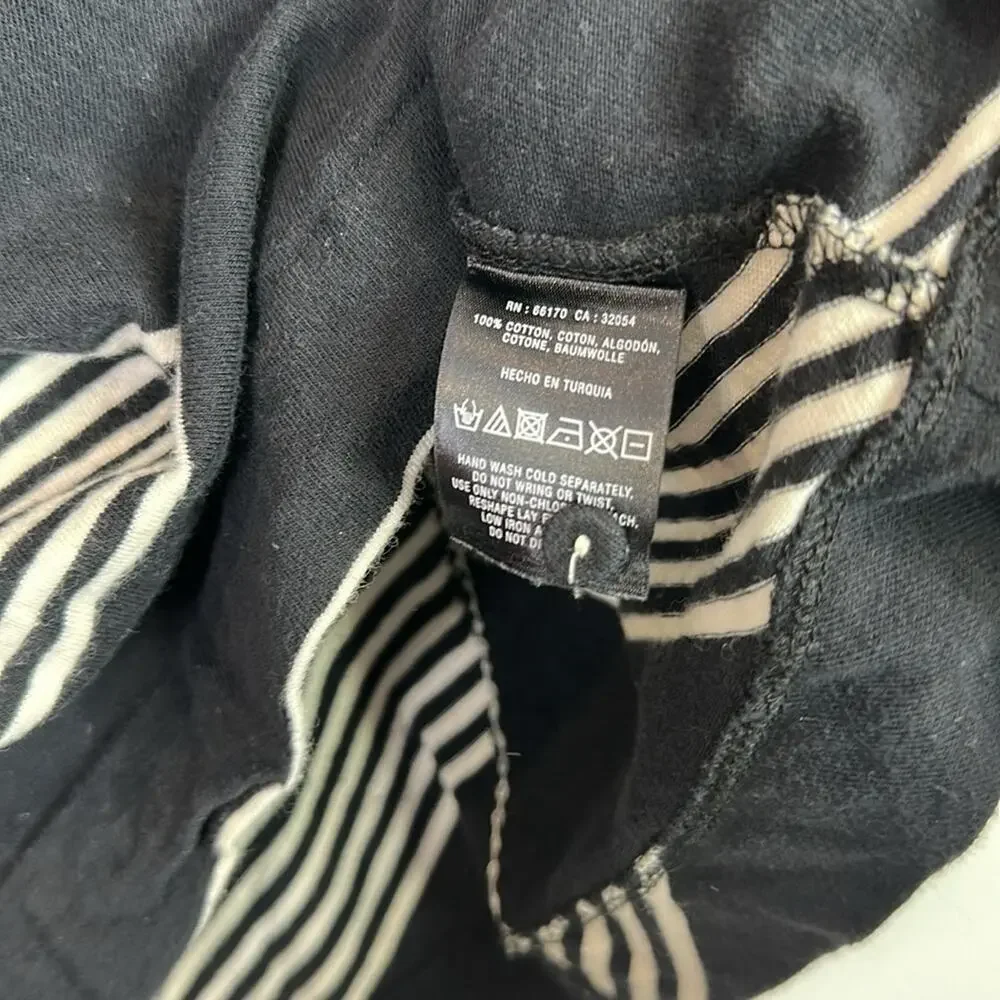 Anthropologie postmark striped soft tunic style top size medium